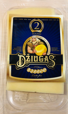 Джюгас 40% HARD CHEESE SLICED 150 г нарізка Литва