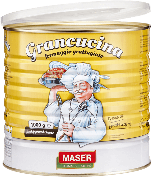 Тертий мікс Гранкучіно 1 кг Maser Formaggi Італія банка