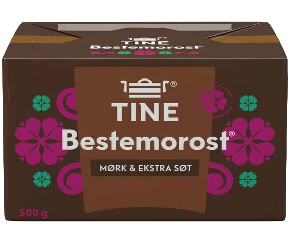 Гудбрансдален (козине та коров'яче мололко) TINE BESTEMOROST ТЕМНИЙ Норвегія 10*(0,500 кг)
